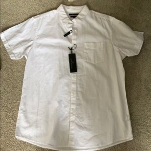 Men’s Slim Fit Linen Button Down Shirt